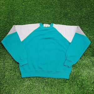 Vintage MOD Sweatshirt Womens Medium 22x22 Oversized